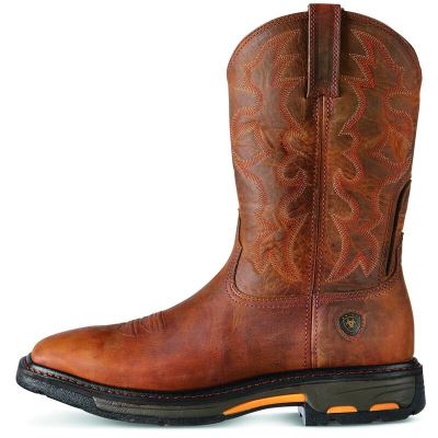 Ariat Work: WorkHog Wide Square Toe Zapatos de Seguridad Hombre - Cobra (JPEKR2934)